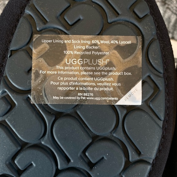 UGG Ascot Slipper Men's 10 - True Navy Suede - Picture 10 of 10